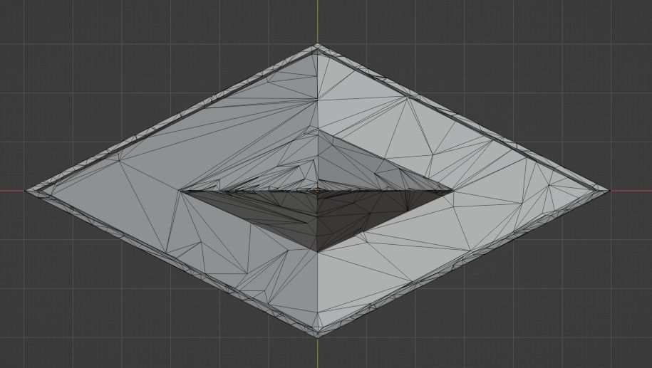 Paperboat Low-poly 3D model_12