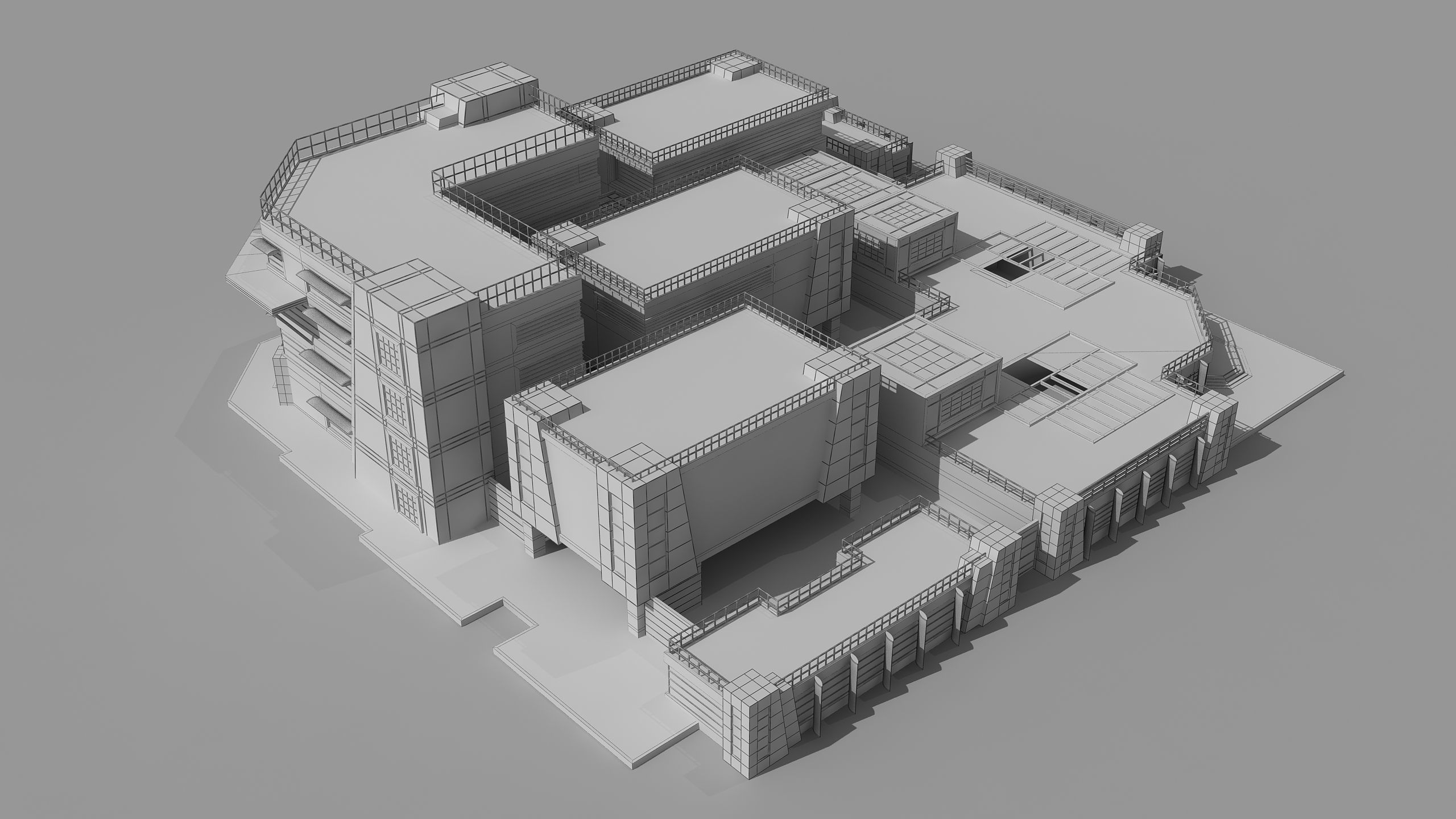 0147 - Modern Building 3D model_14