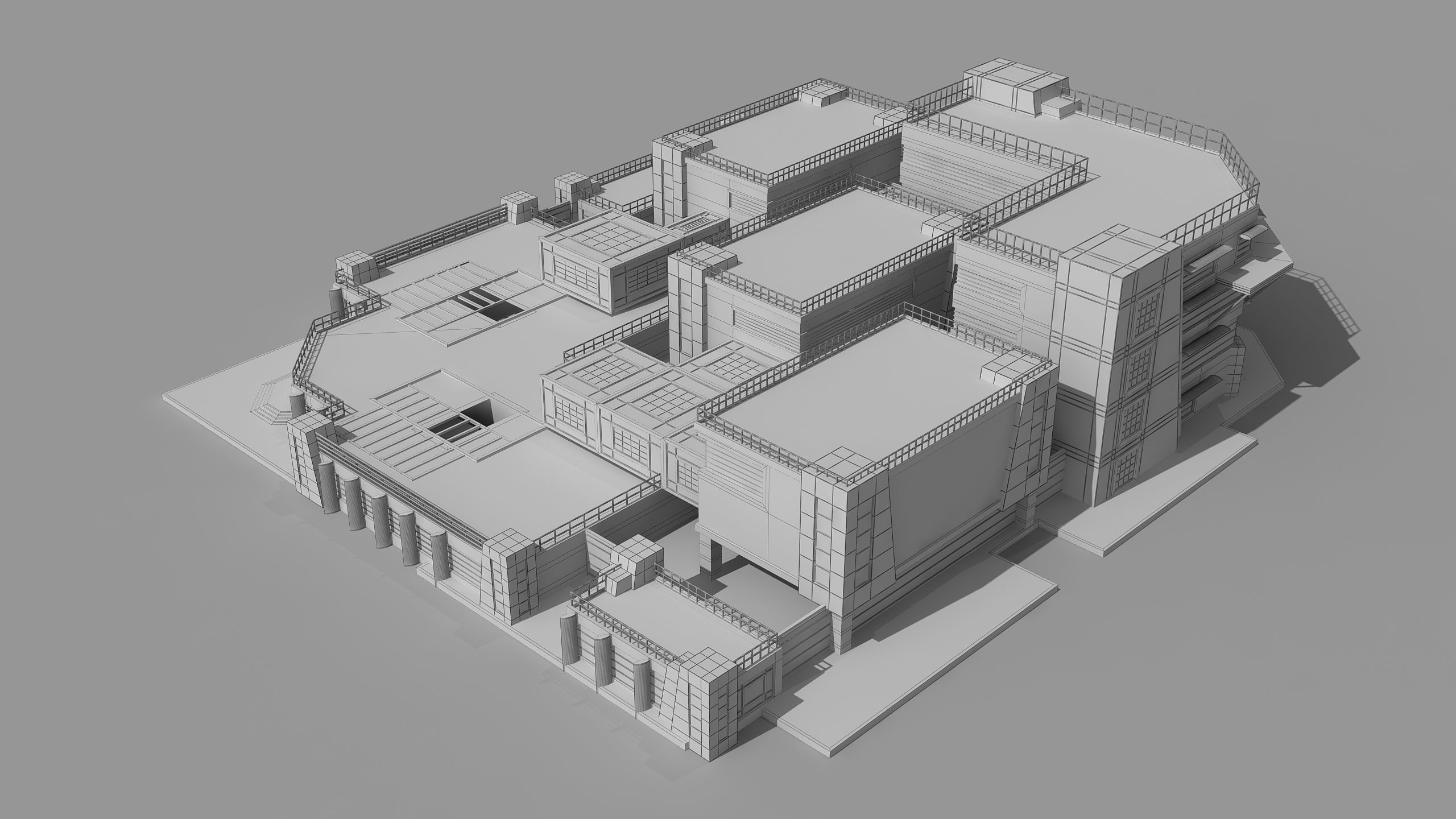 0147 - Modern Building 3D model_16