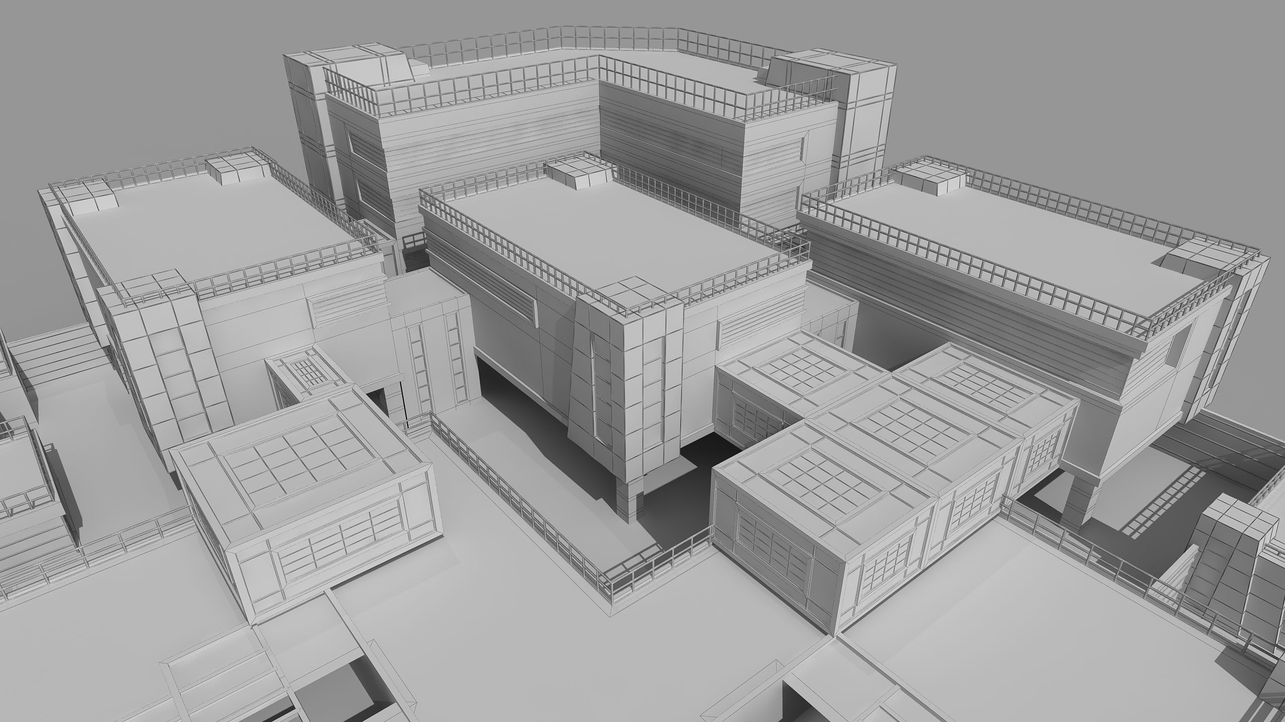 0147 - Modern Building 3D model_22