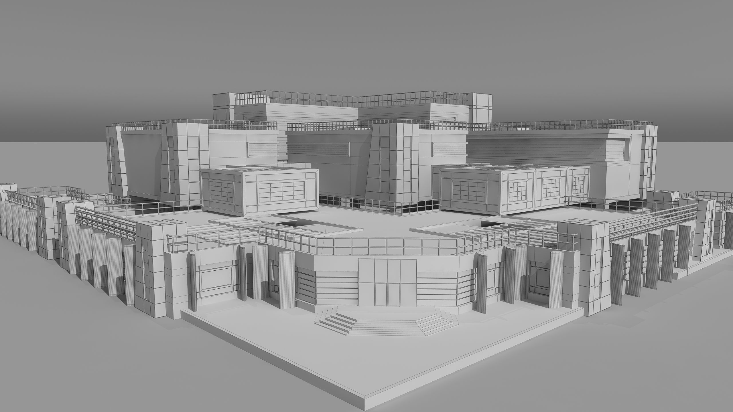 0147 - Modern Building 3D model_17