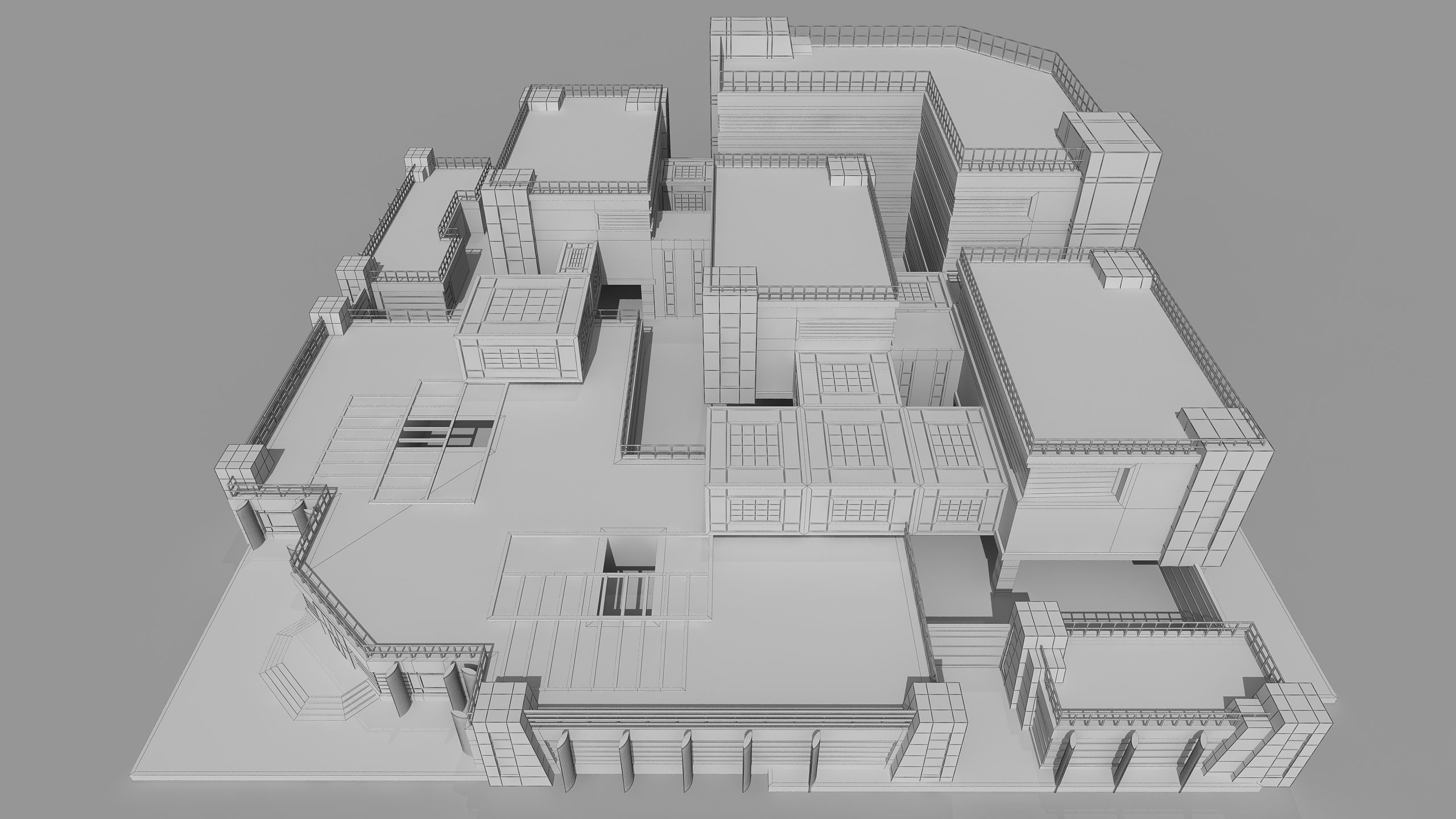 0147 - Modern Building 3D model_23