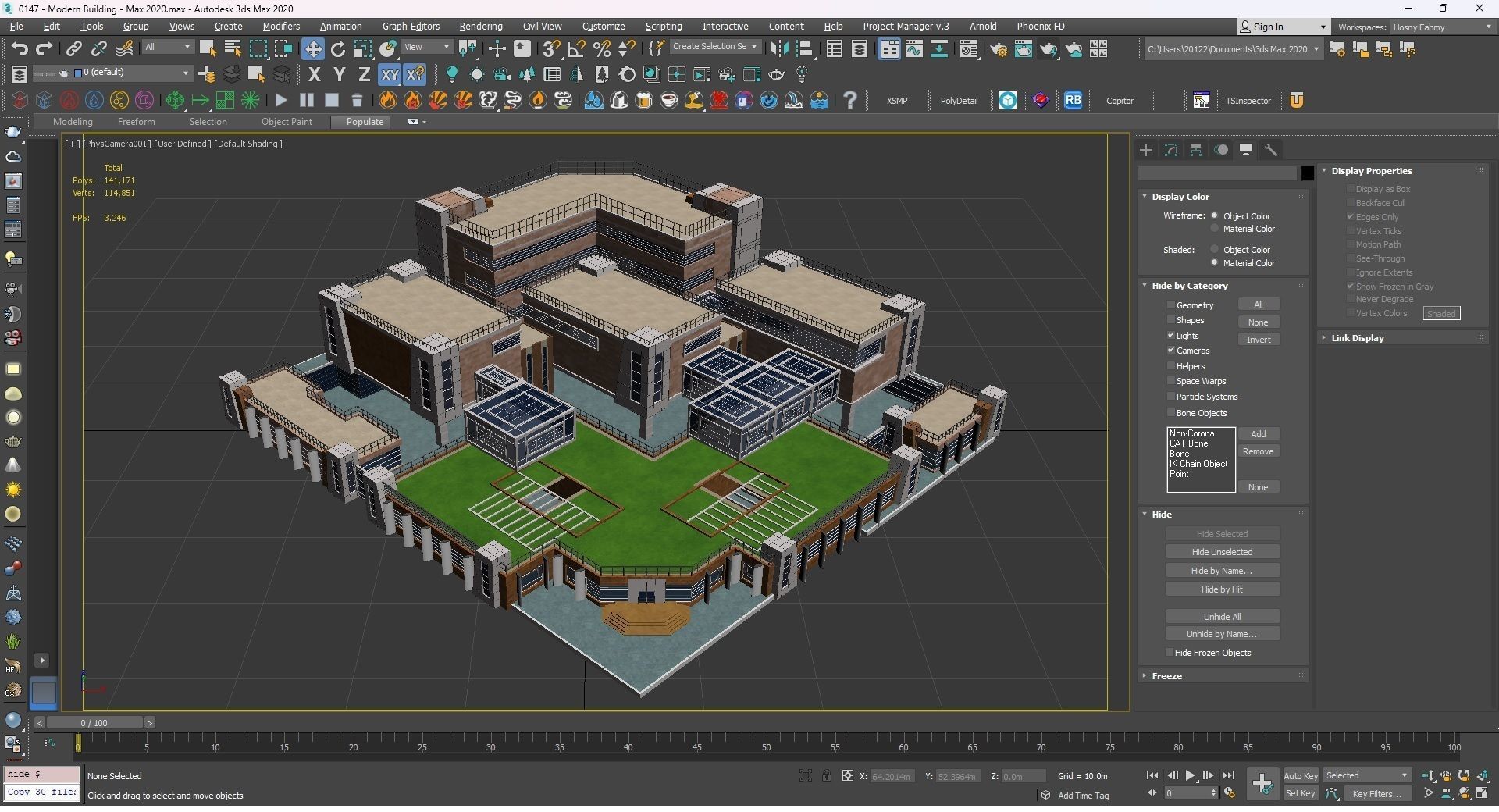 0147 - Modern Building 3D model_26