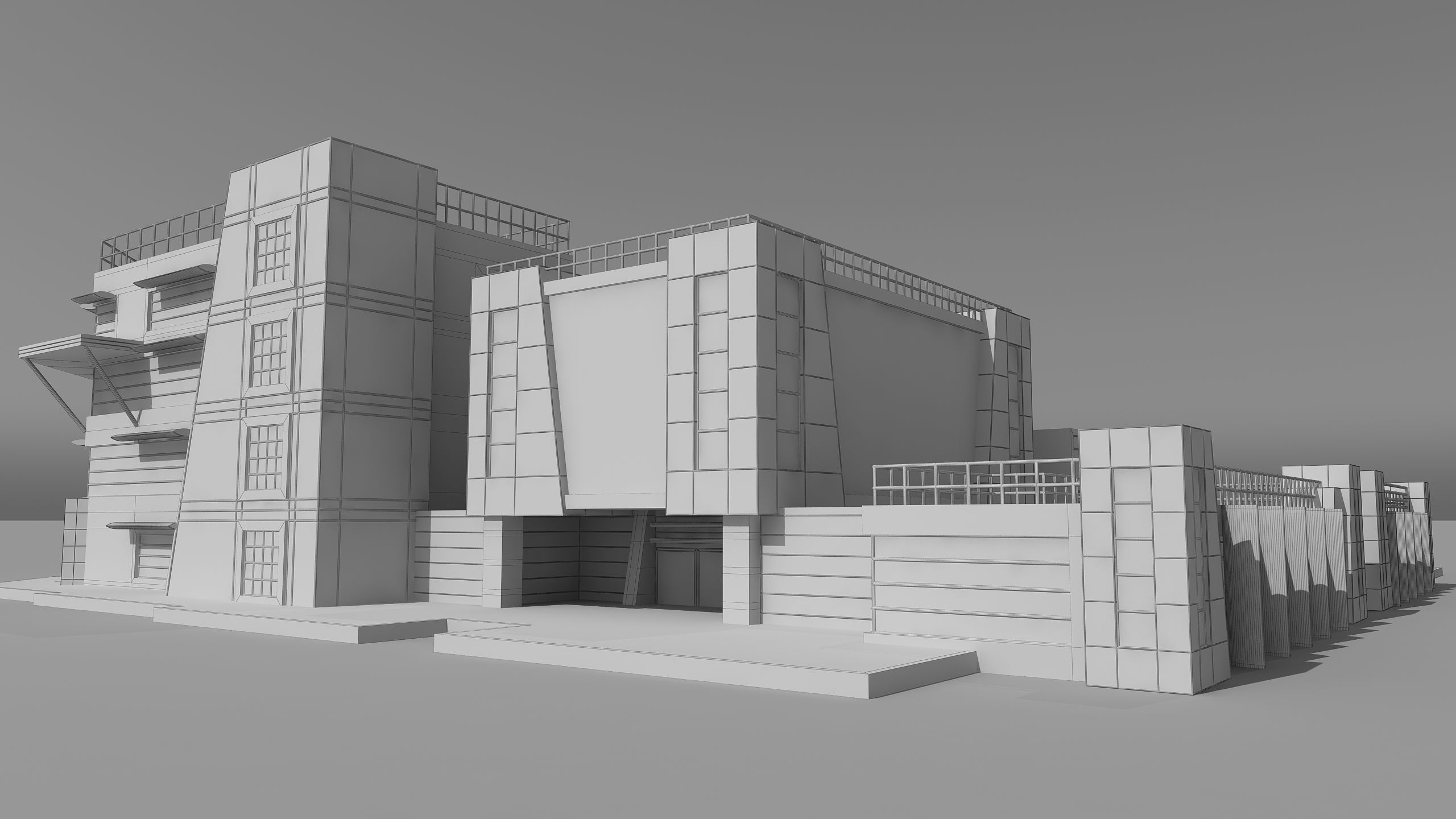 0147 - Modern Building 3D model_18