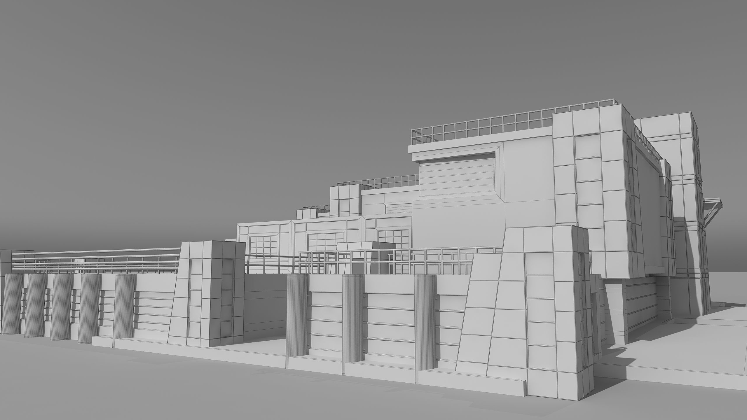 0147 - Modern Building 3D model_21