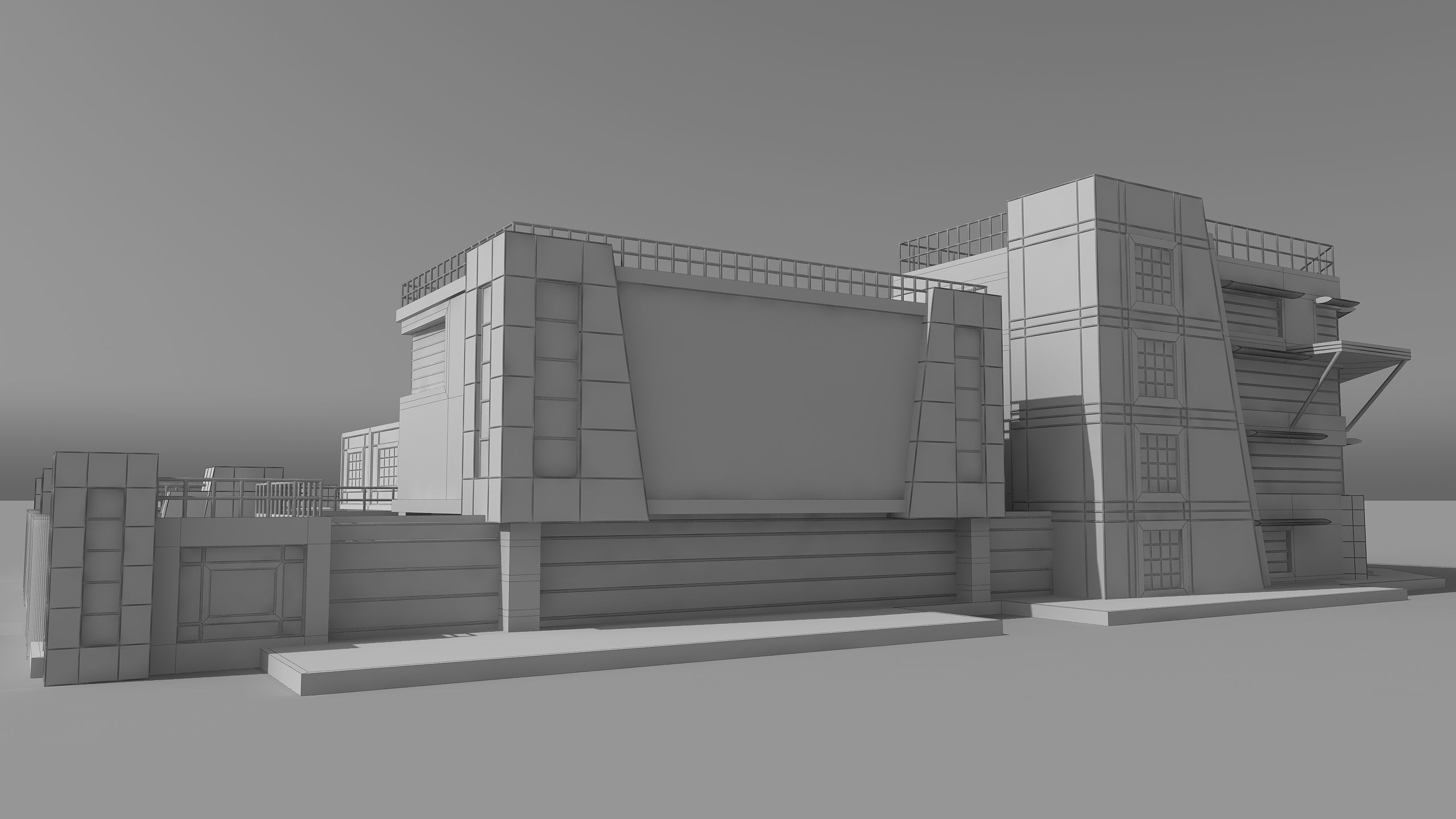 0147 - Modern Building 3D model_20