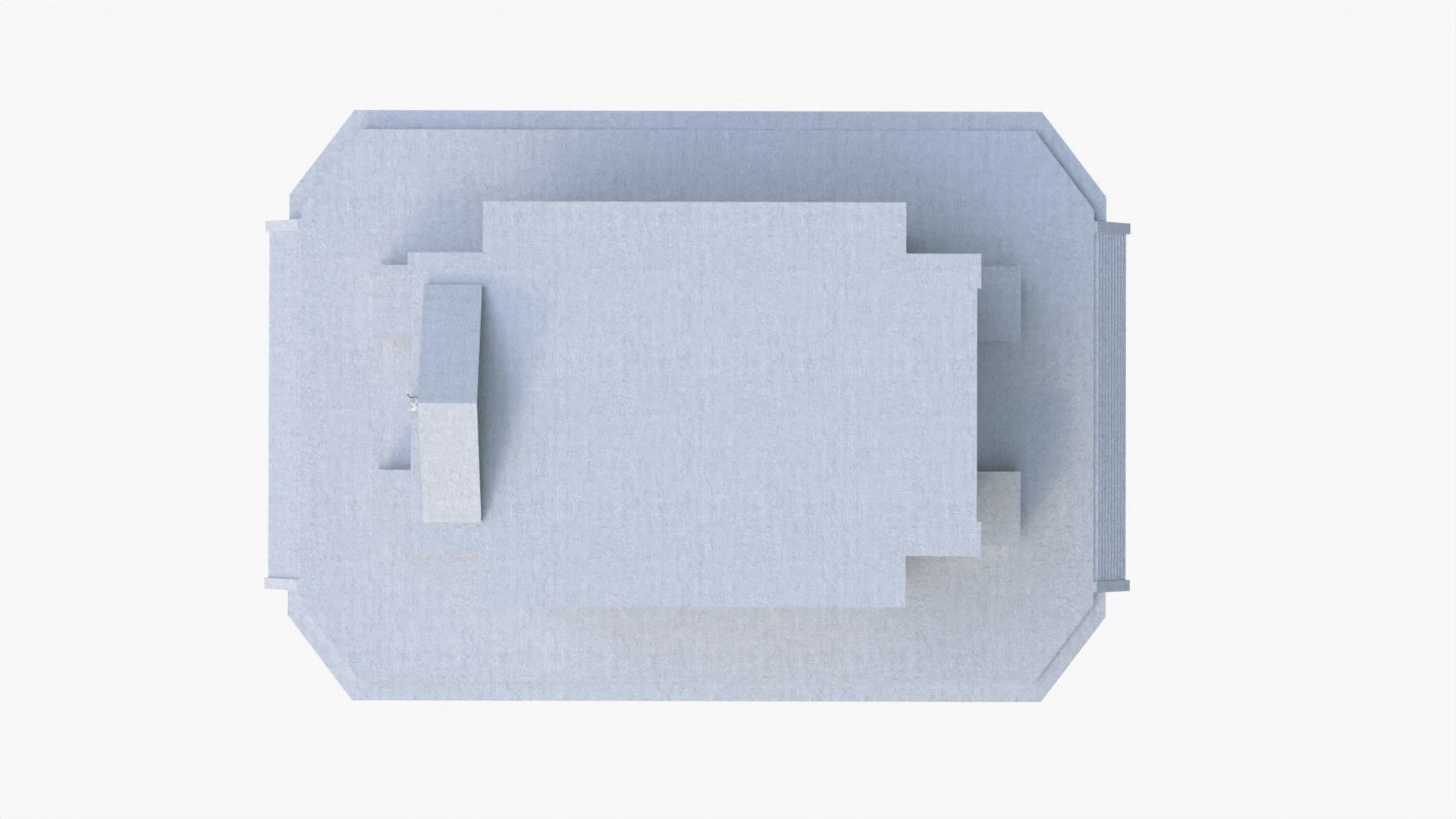 CAPRICORN TEMPLE - Templo de Capricornio - Casa de Capricornio Low-poly 3D model_5