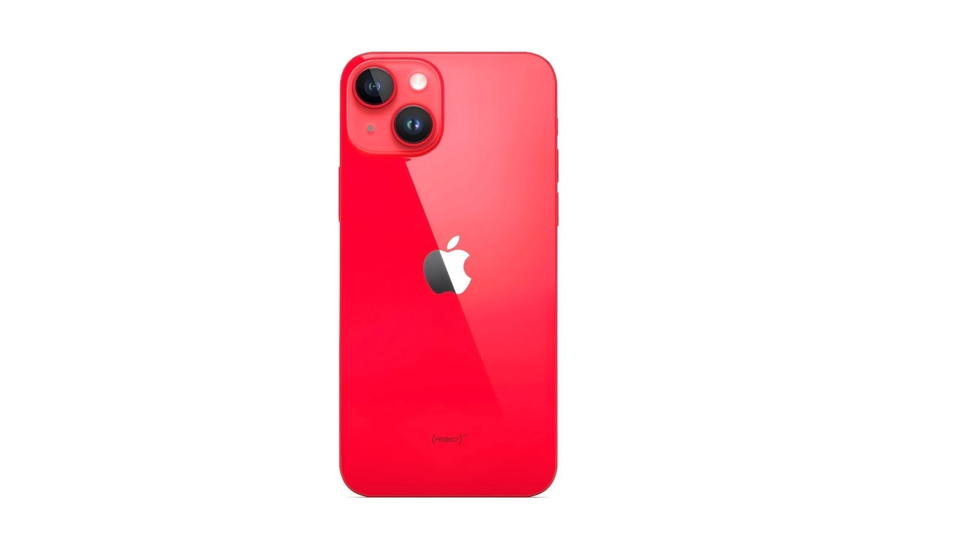 Apple iPhone 14 RED 3D model_5