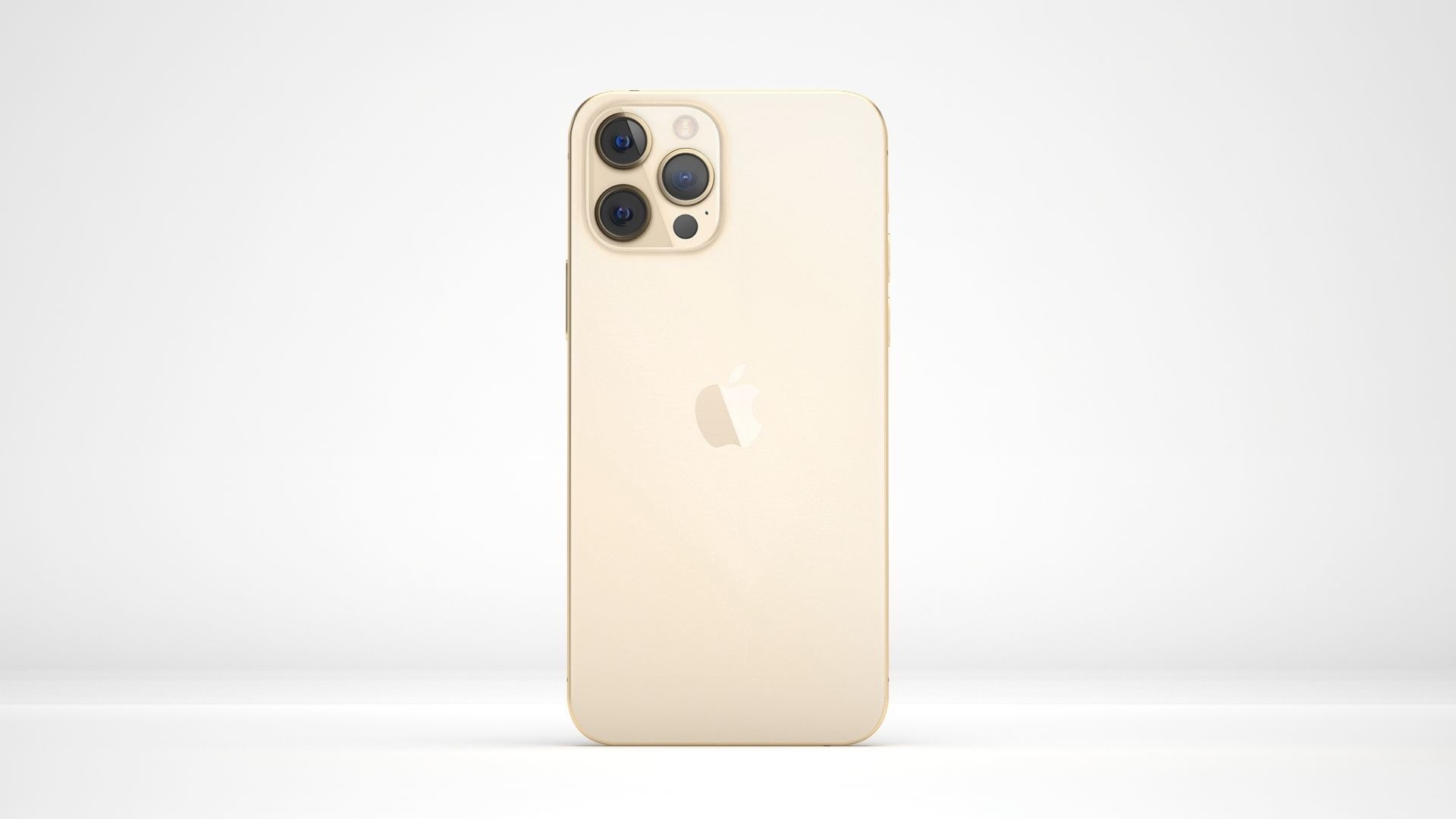 iPhone 12 Pro Max Gold 3D model_5