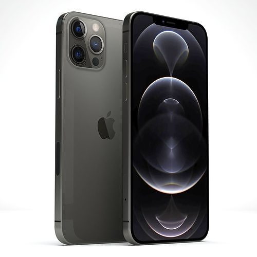 iPhone 12 Pro Max Graphite 3D model