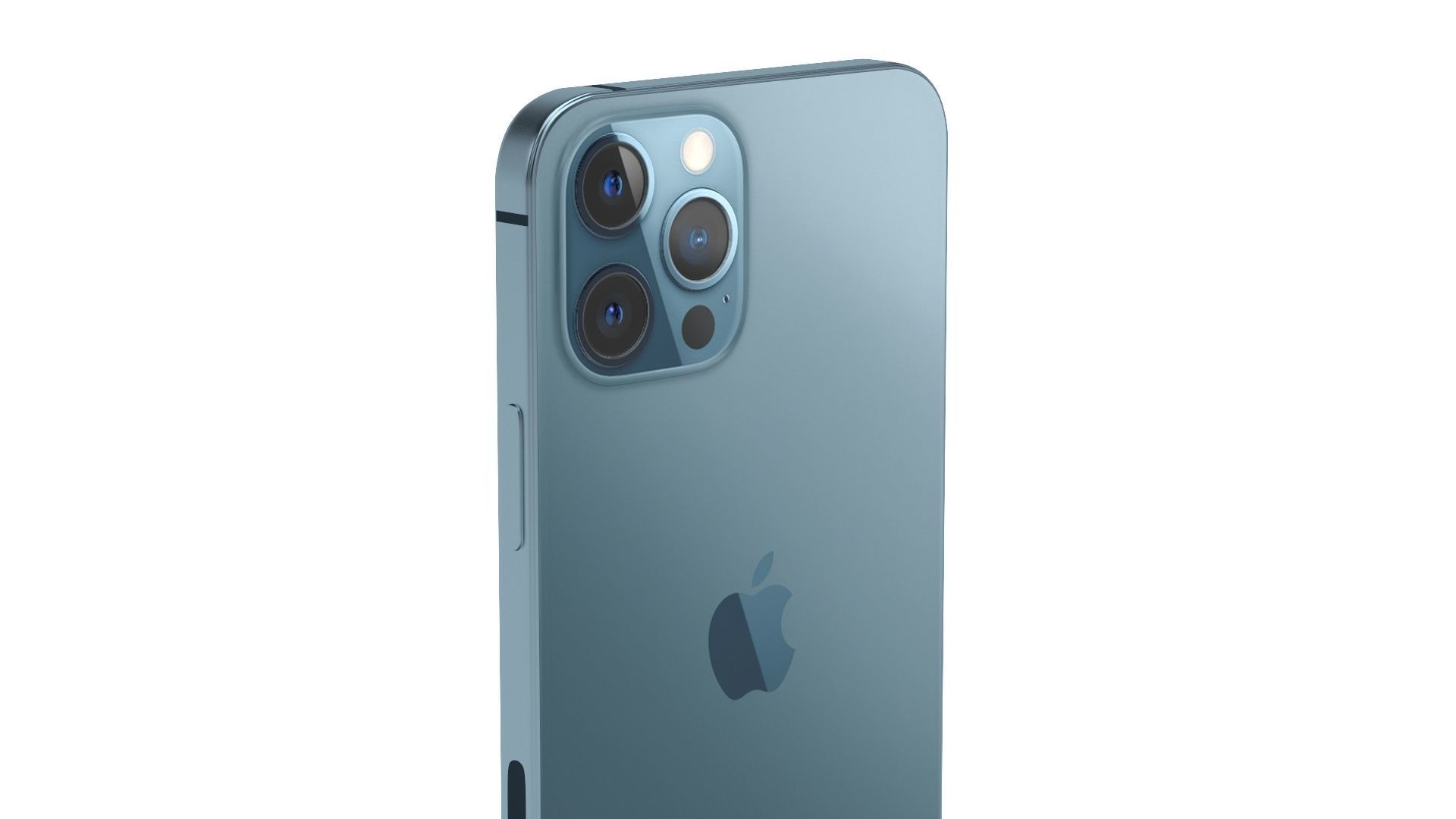 iPhone 12 Pro Max Pacific Blue 3D model_3