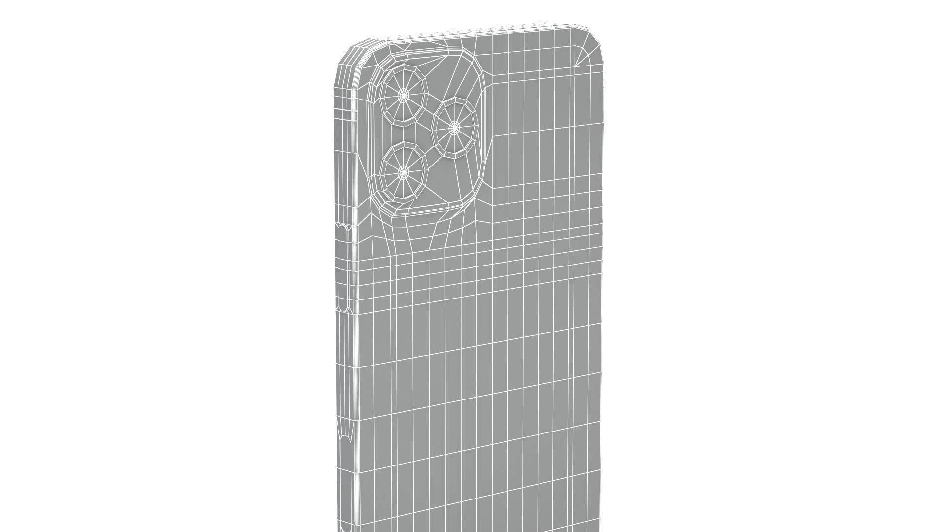 iPhone 12 Pro Max Silver 3D model_11