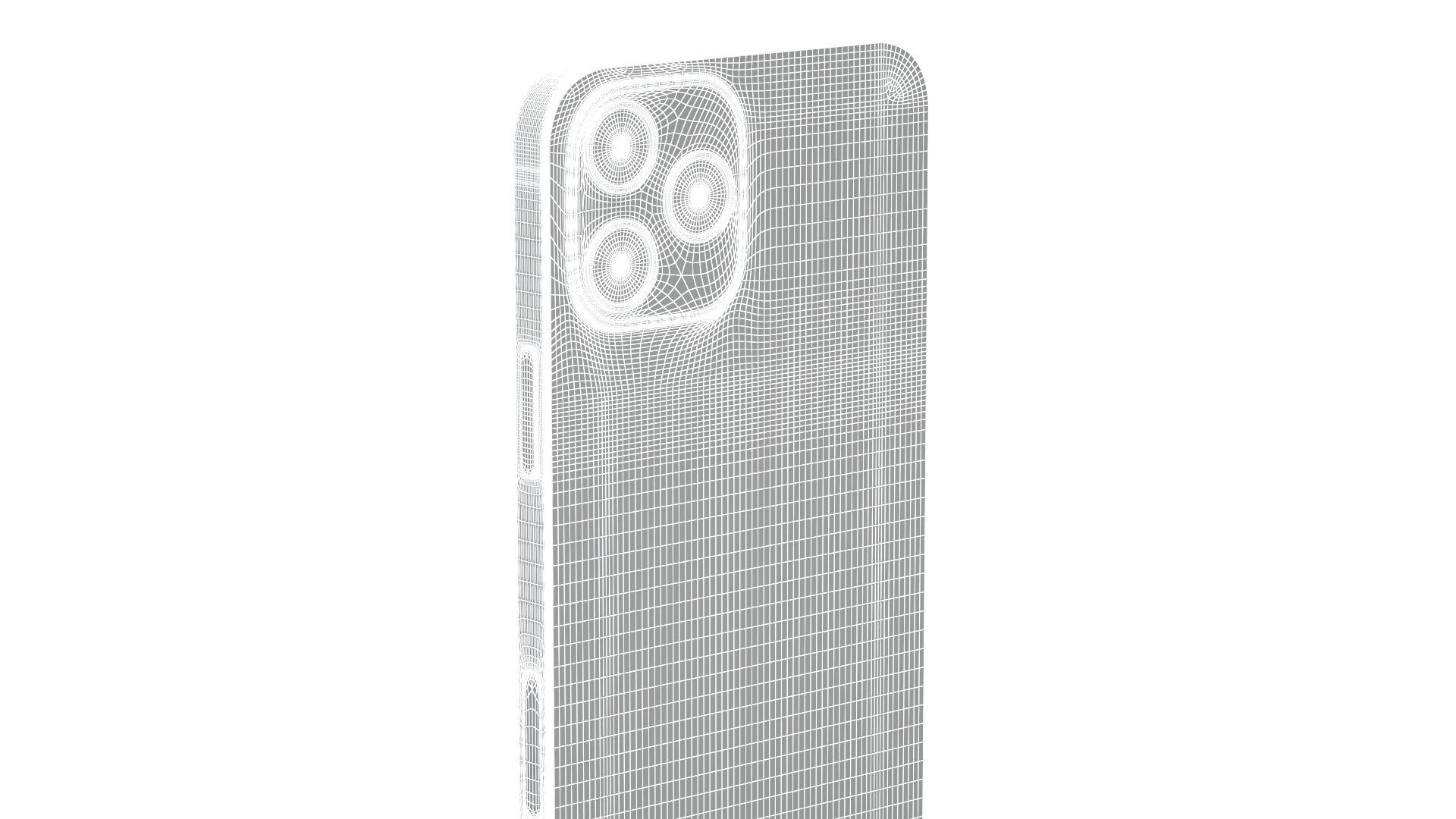 iPhone 12 Pro Max Silver 3D model_12