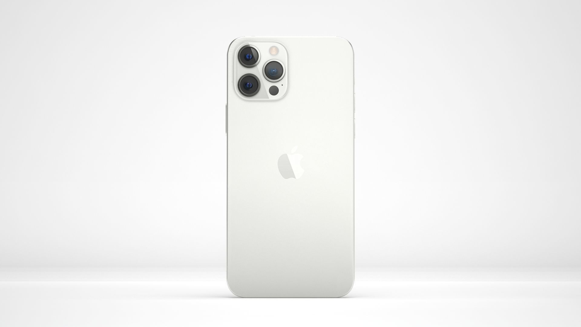 iPhone 12 Pro Max Silver 3D model_5