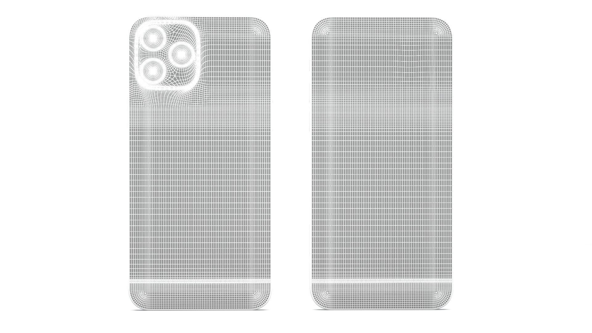 iPhone 12 Pro Max Silver 3D model_10