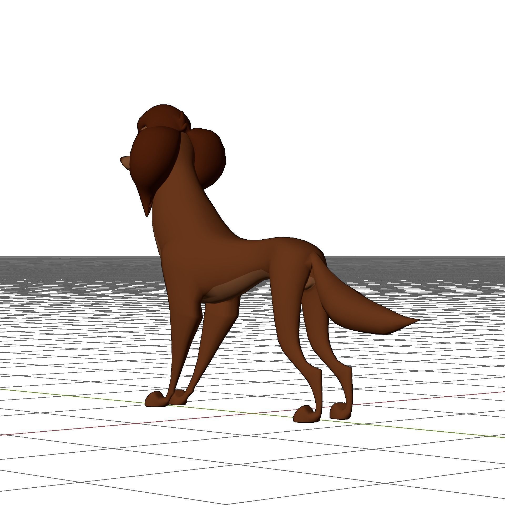 Sasha la Fleur Low-poly 3D model_36