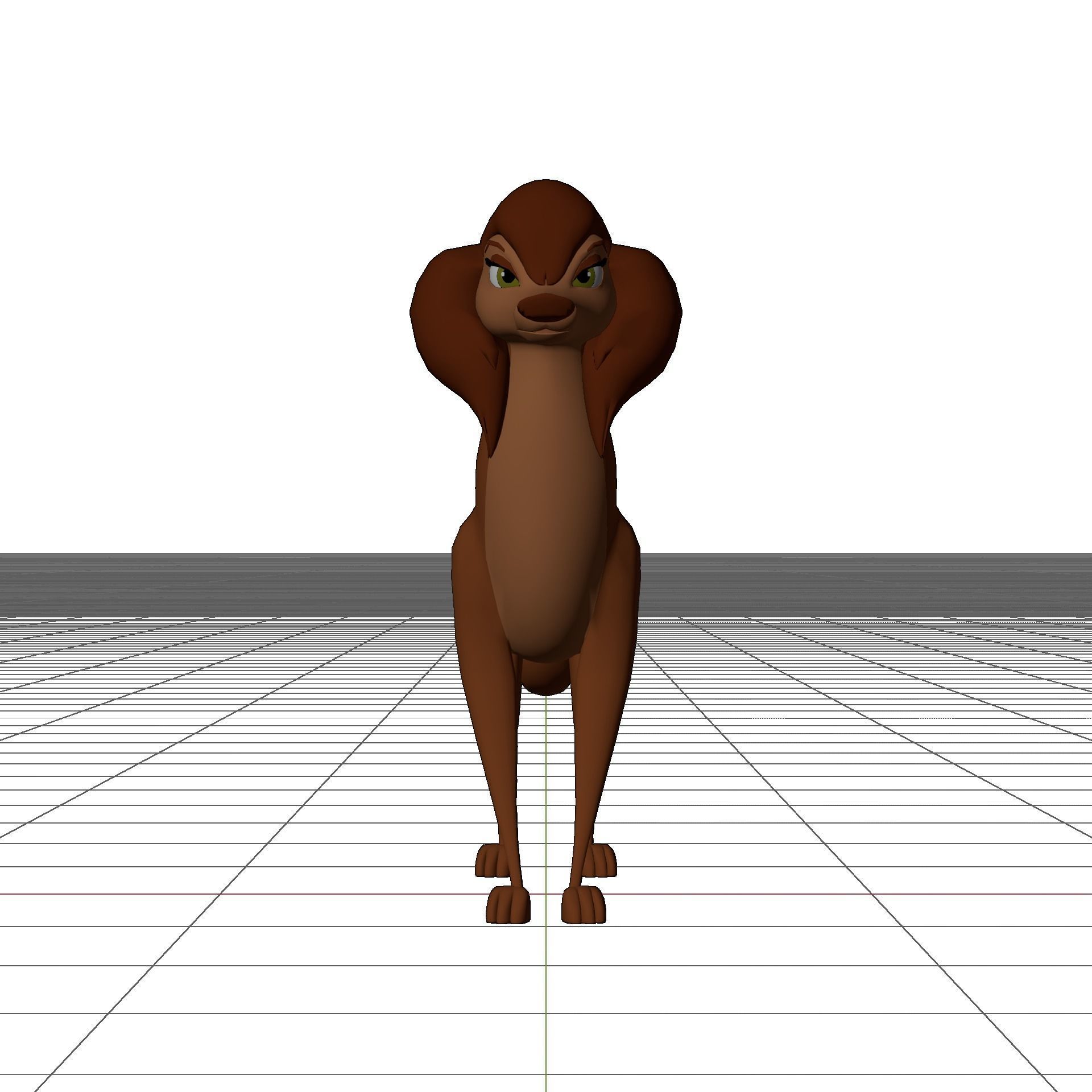 Sasha la Fleur Low-poly 3D model_57