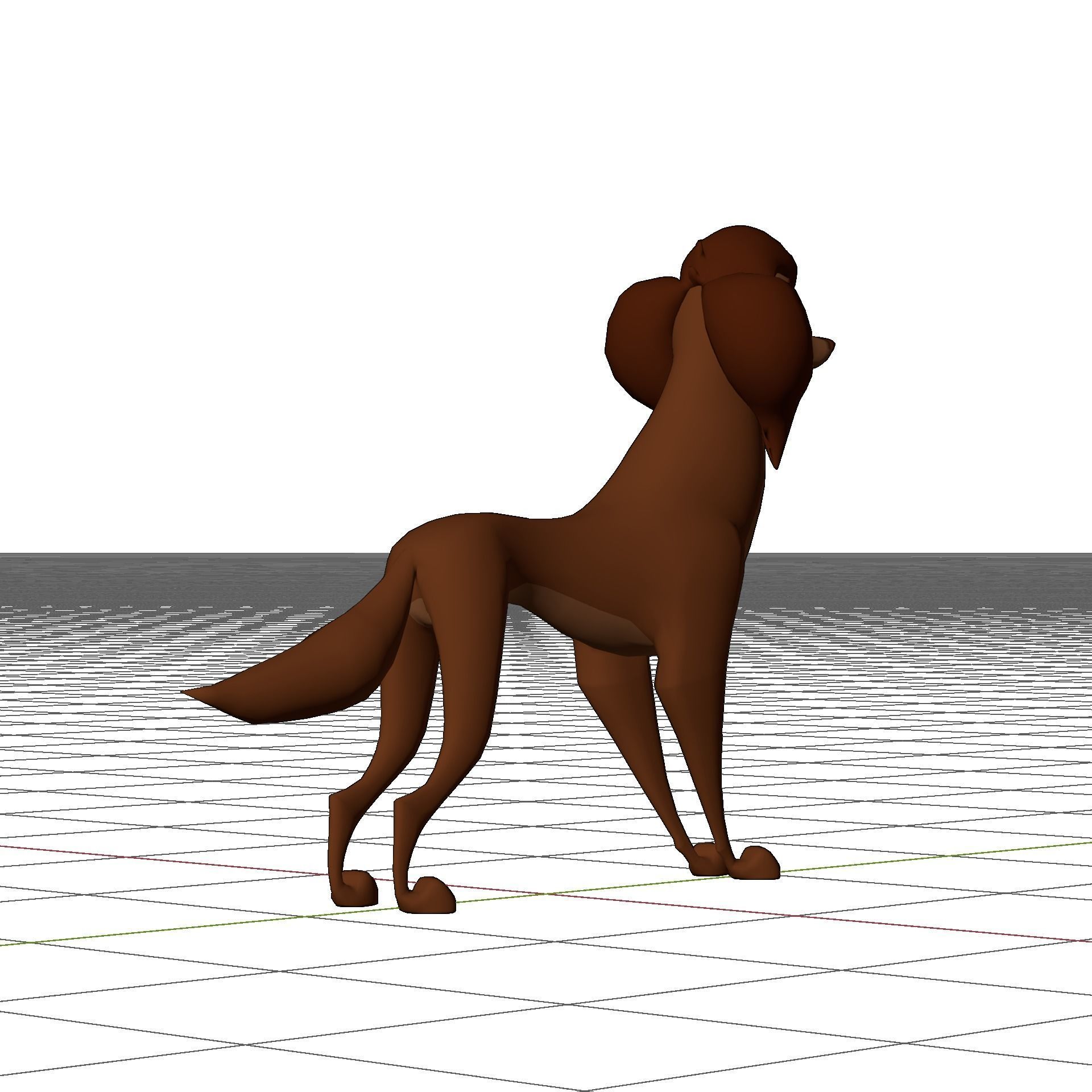 Sasha la Fleur Low-poly 3D model_28