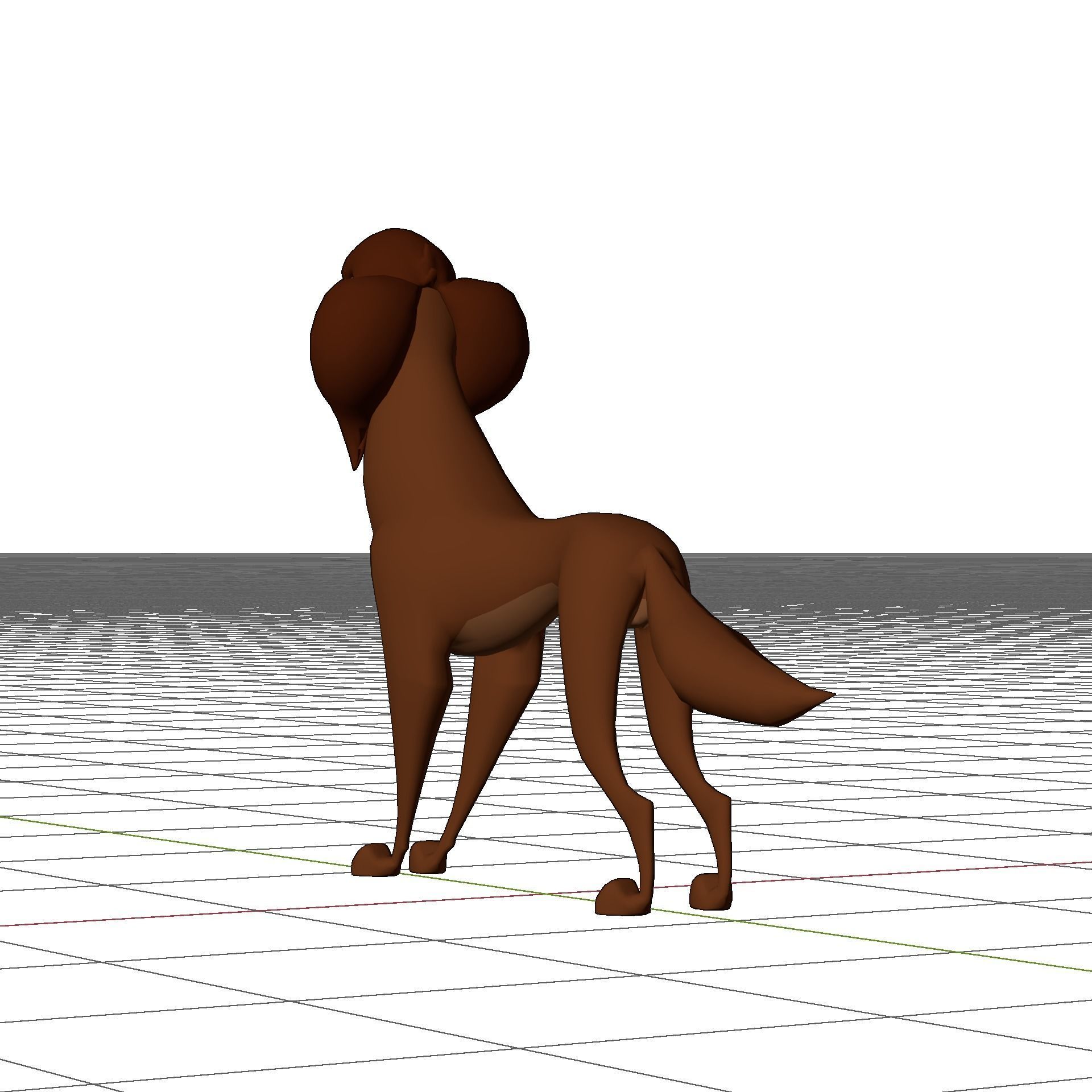 Sasha la Fleur Low-poly 3D model_35