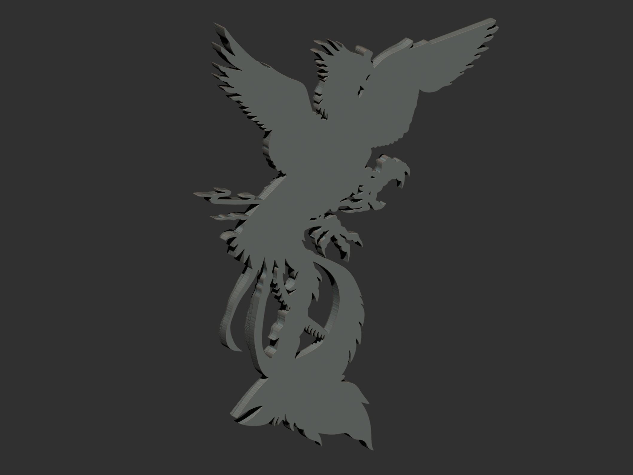 phoenix 3D print model_9