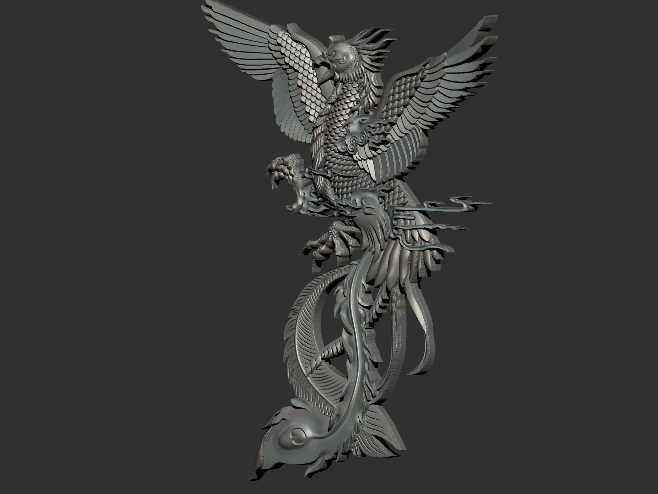 phoenix 3D print model_5