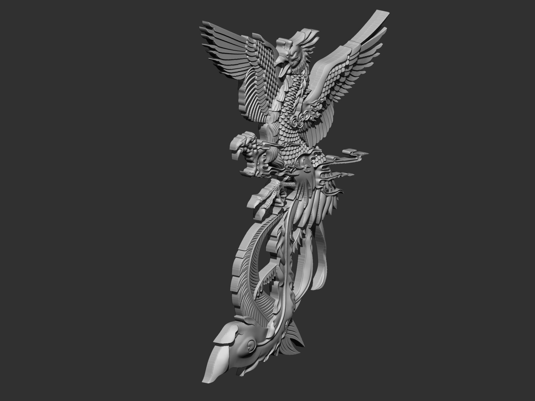 phoenix 3D print model_12