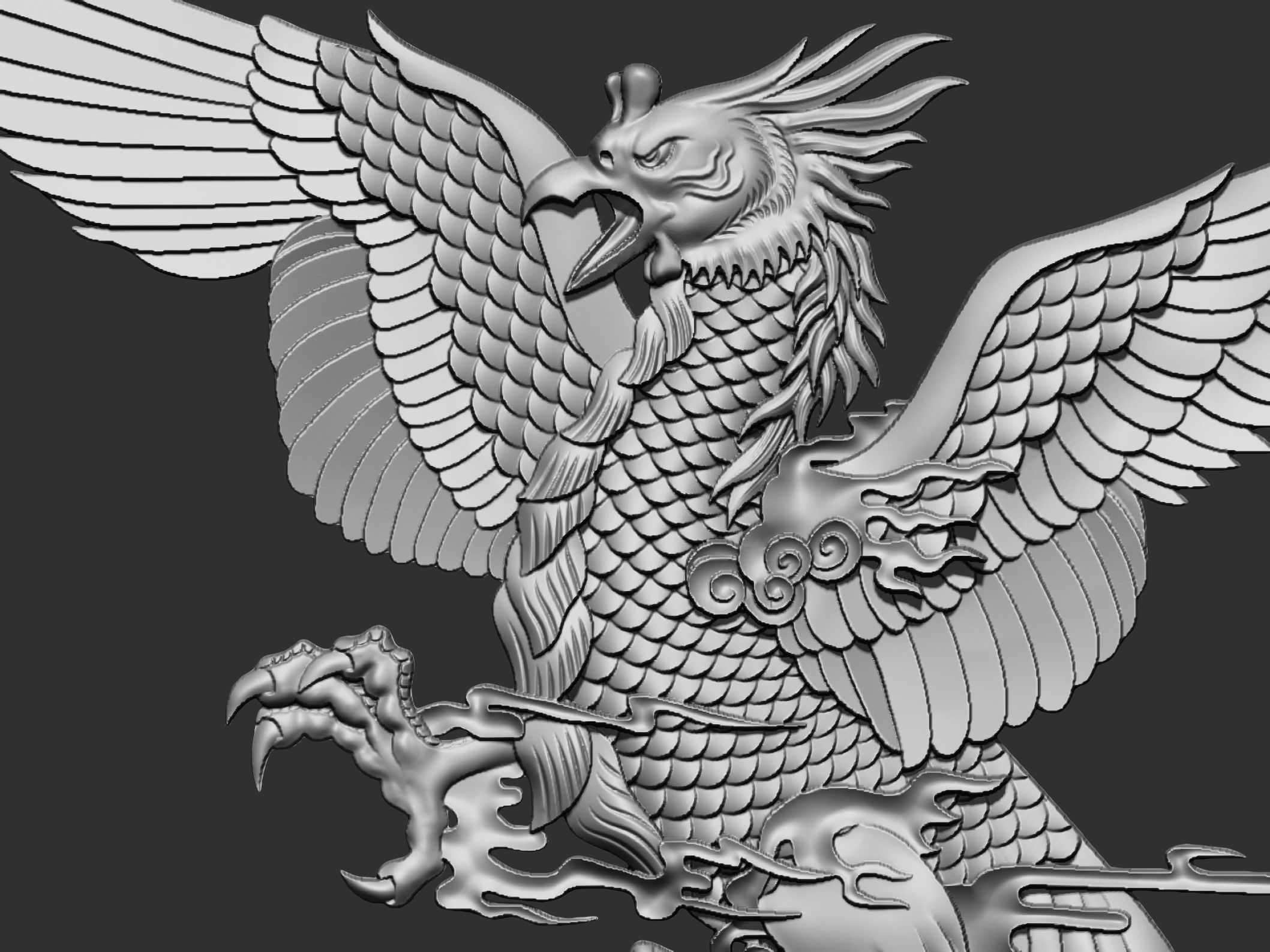 phoenix 3D print model_13