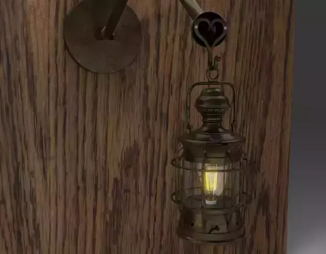 Old Incandescent Lamp Torch
