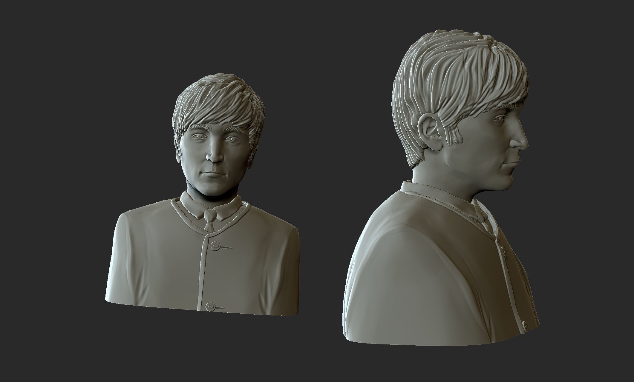 John Lennon 3D print model_6