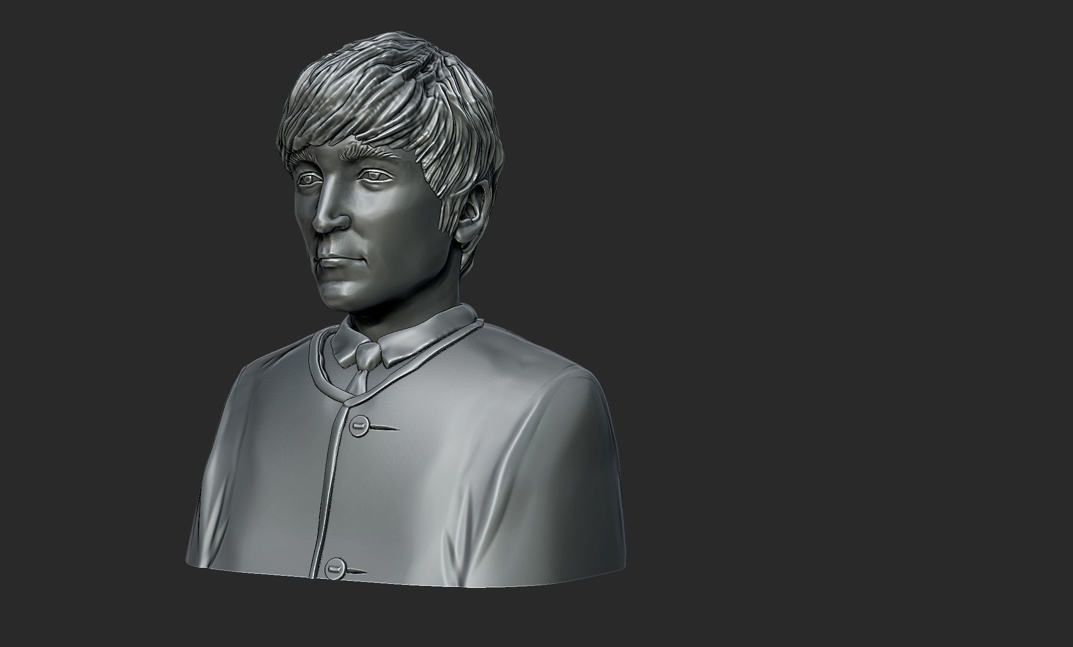 John Lennon 3D print model_1