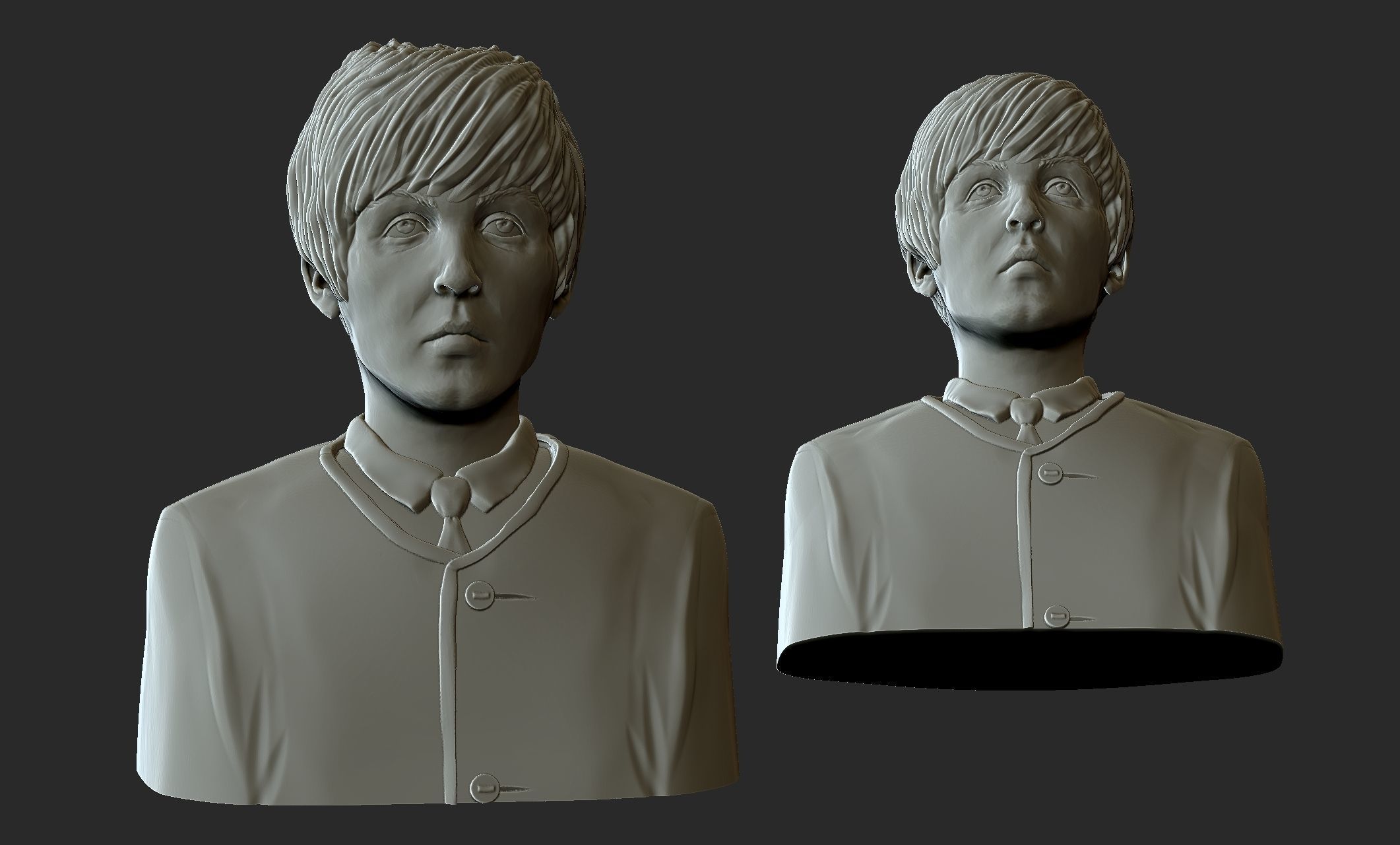 Paul McCartney 3D print model_1