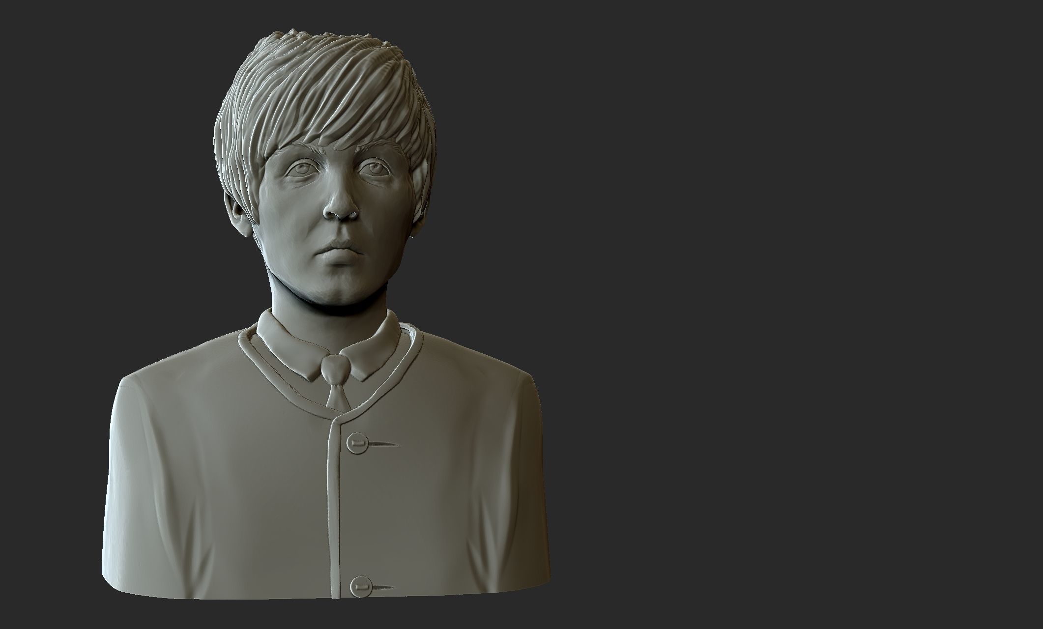 Paul McCartney 3D print model_3