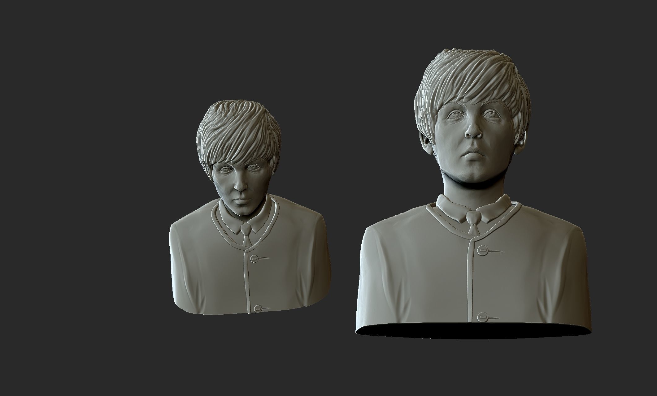 Paul McCartney 3D print model_5