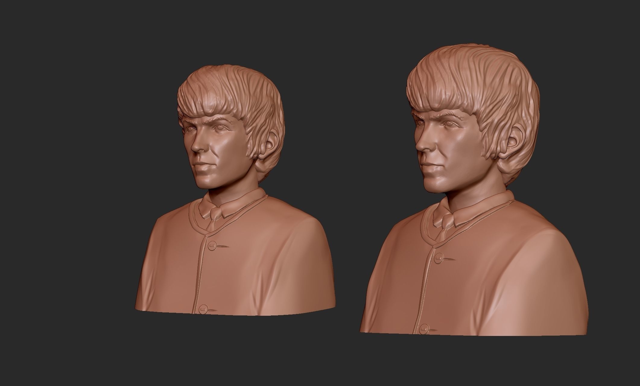 George Harrison 3D print model_6
