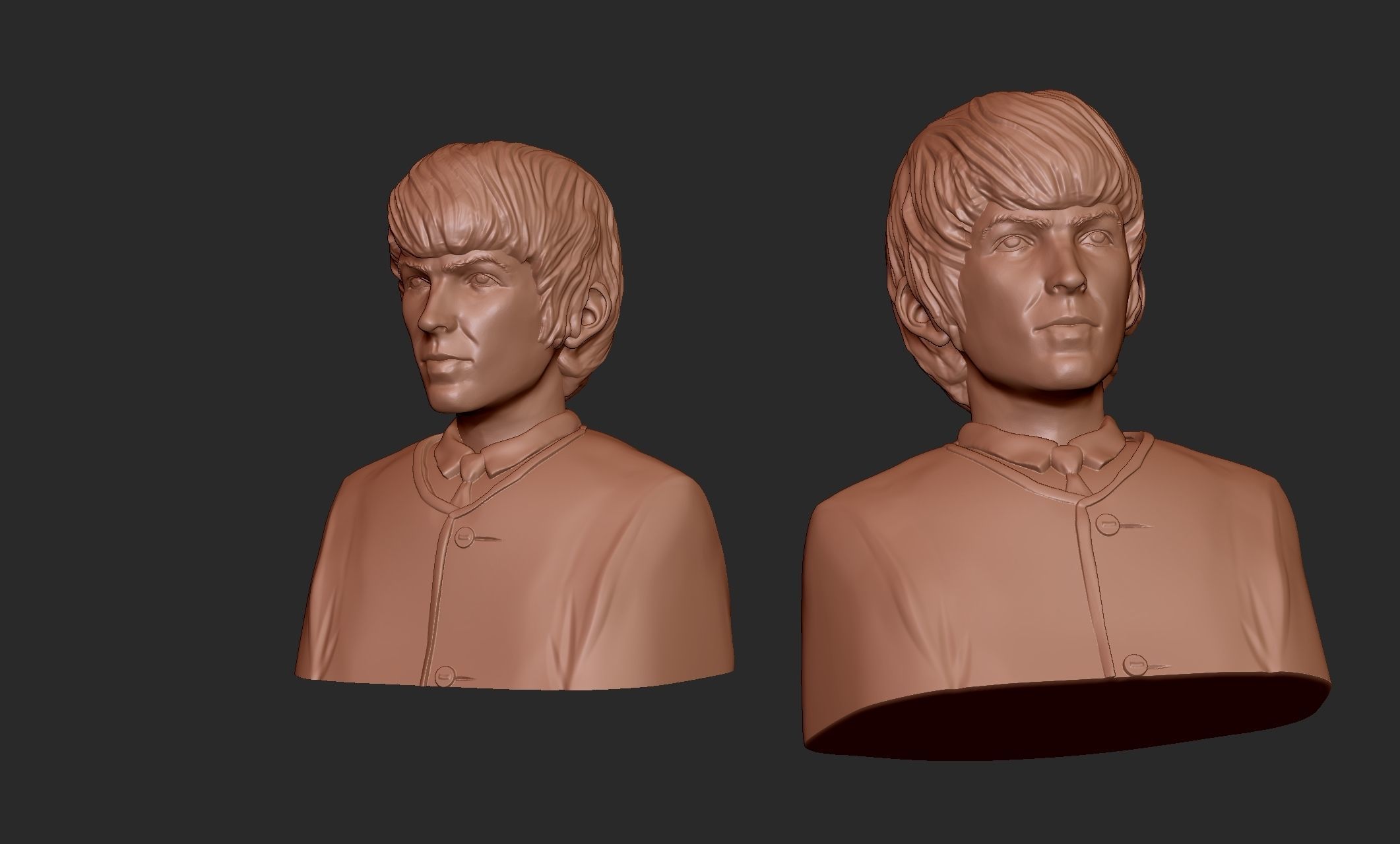George Harrison 3D print model_5