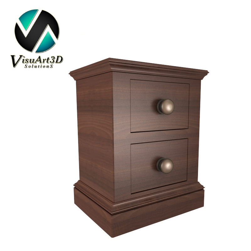 Old furniture collection 3D model_7