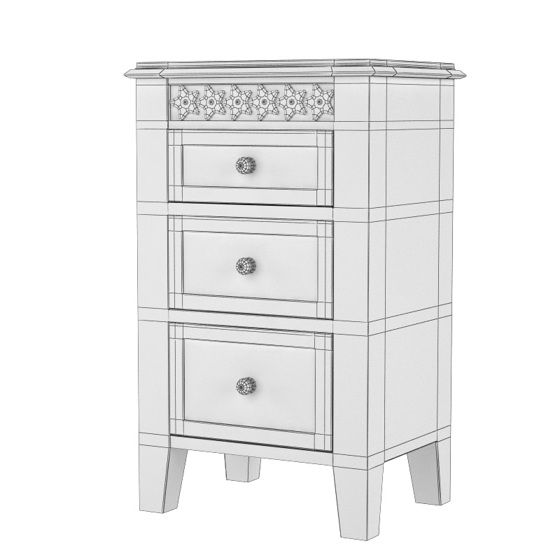 Old furniture collection 3D model_2