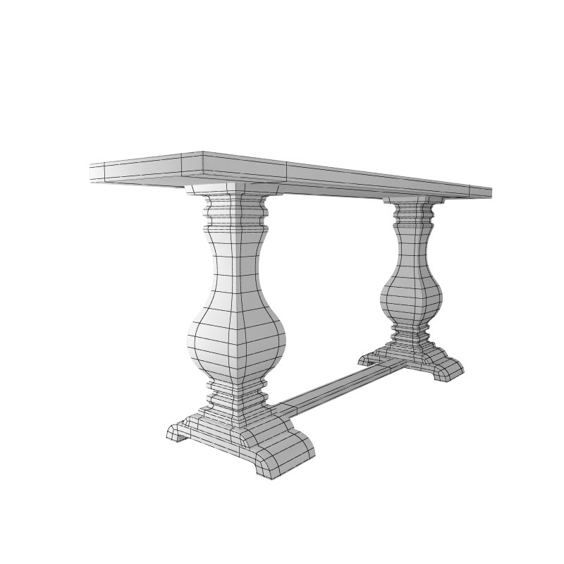 Old furniture collection 3D model_18