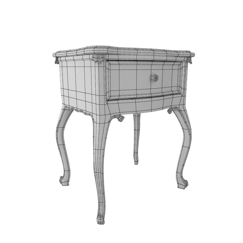Old furniture collection 3D model_10