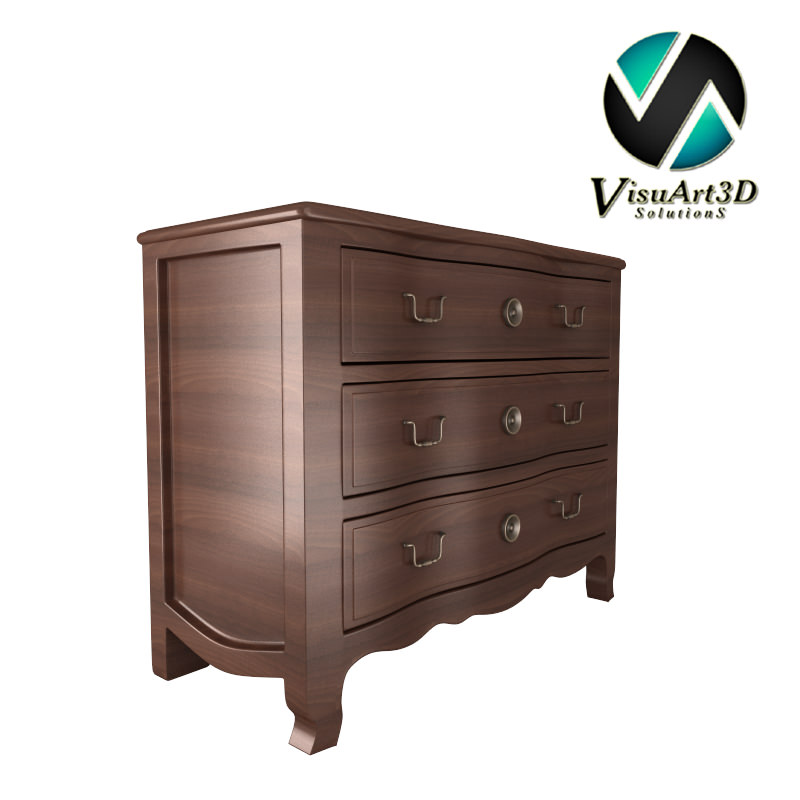 Old furniture collection 3D model_11