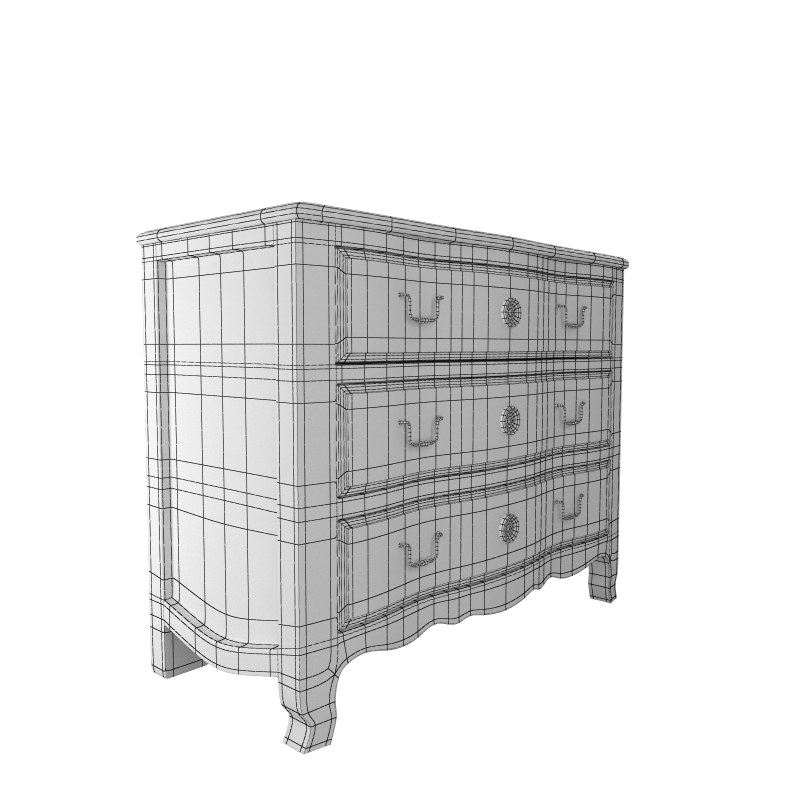 Old furniture collection 3D model_12