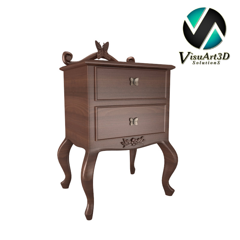 Old furniture collection 3D model_5