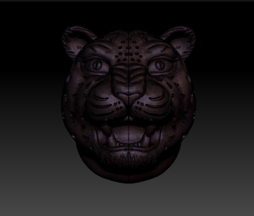 jaguar bangle 3D print model_7