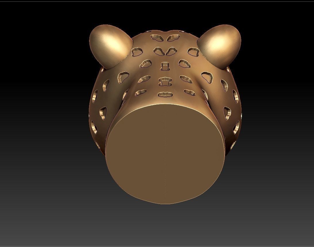 jaguar bangle 3D print model_4