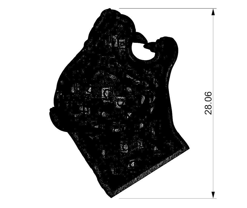 jaguar bangle 3D print model_10