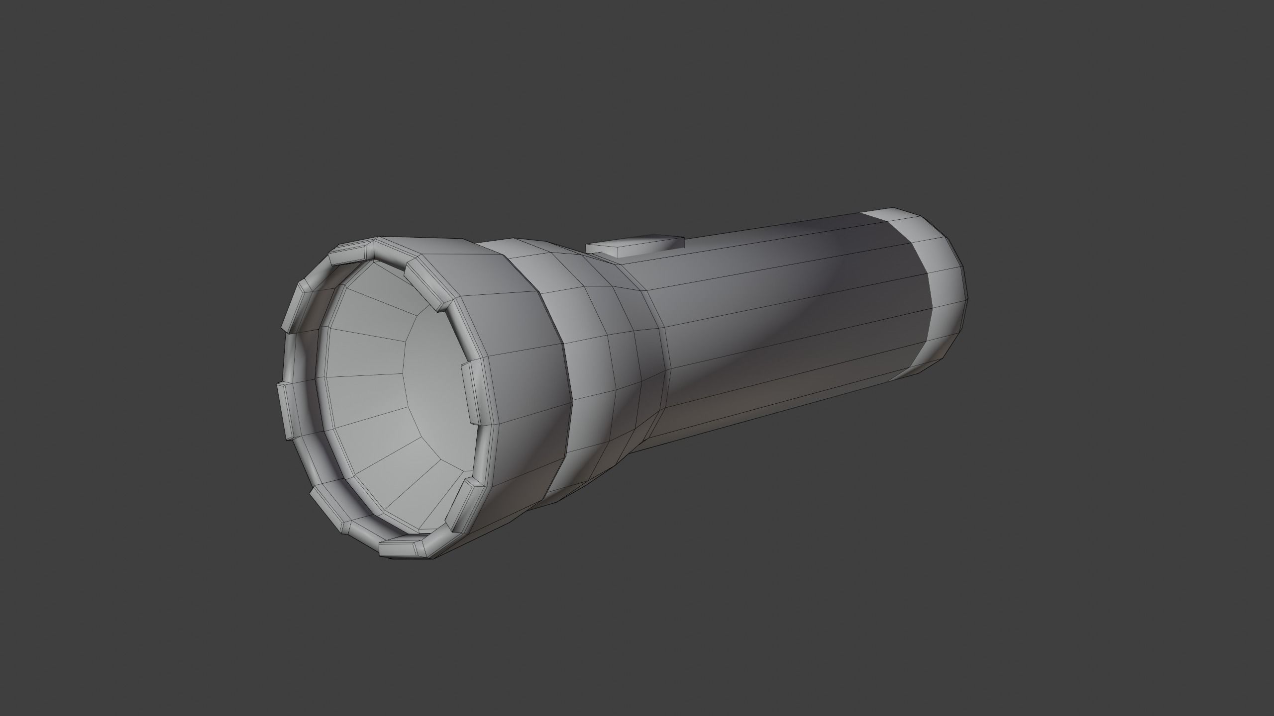 Flashlight Demo Low-poly 3D model_3
