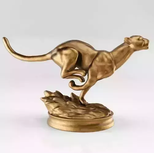 Cheetah Statue