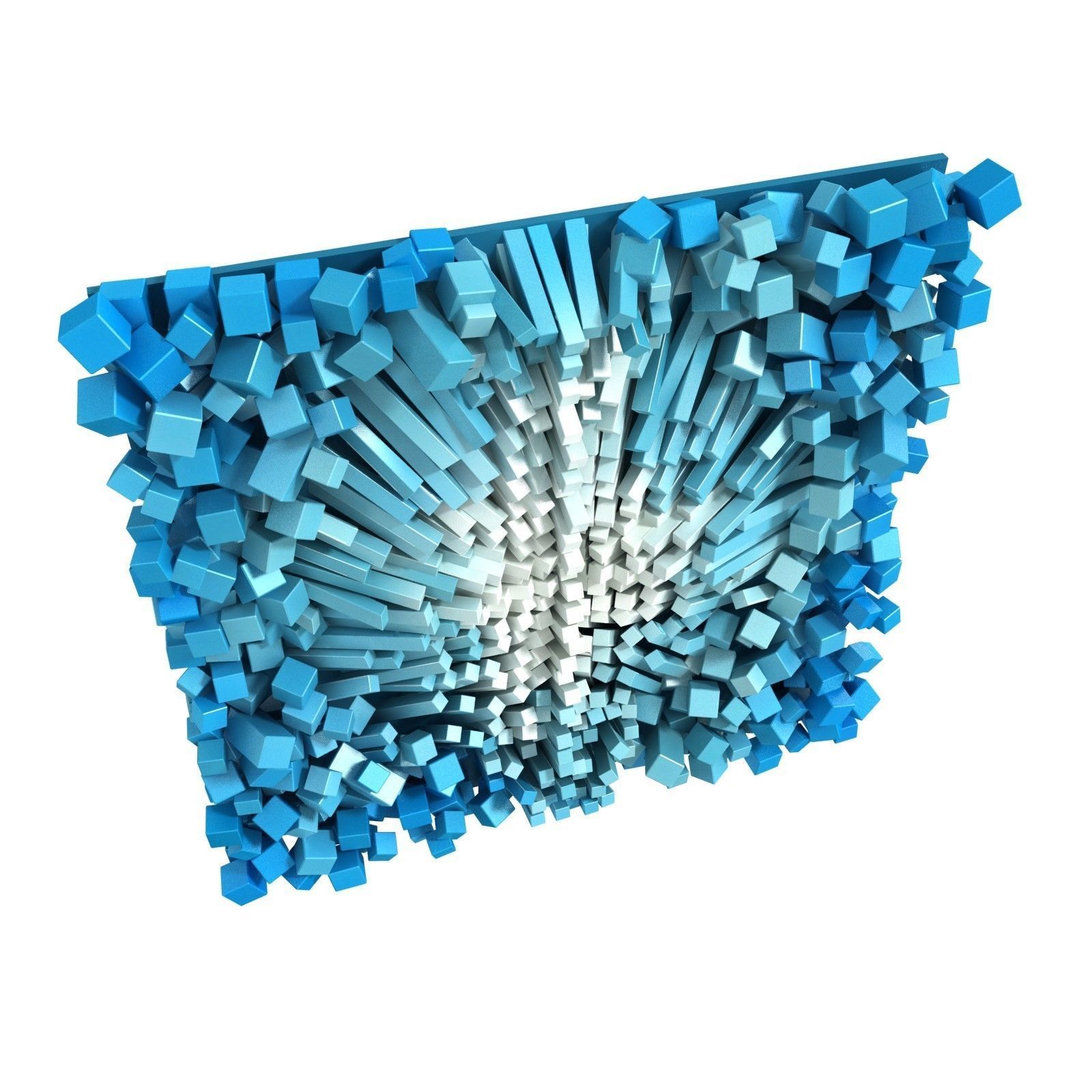 Gil Bruvel Bending the Lines wall sculpture art 3D model_4