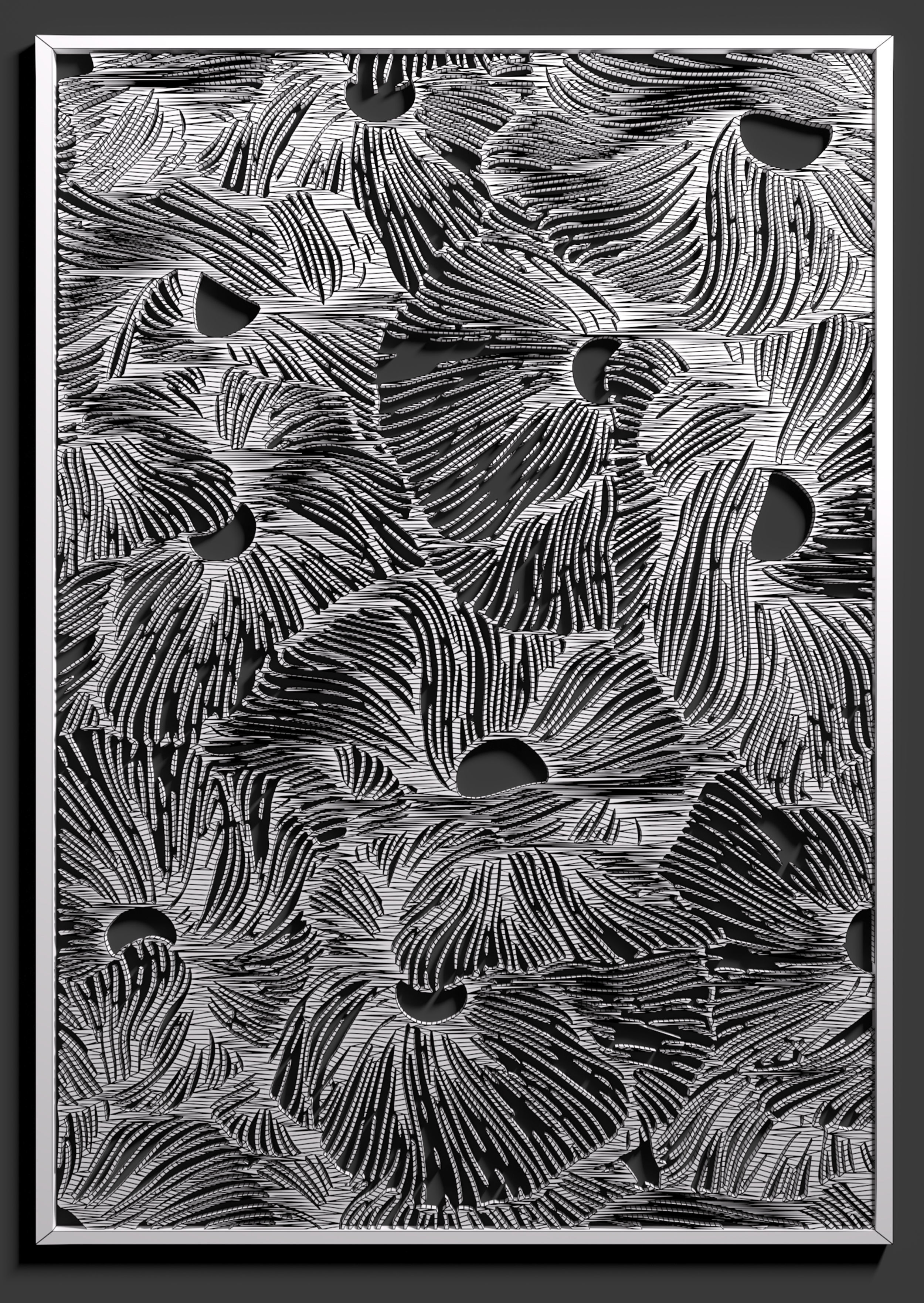 Decorative Panel 3D model_10
