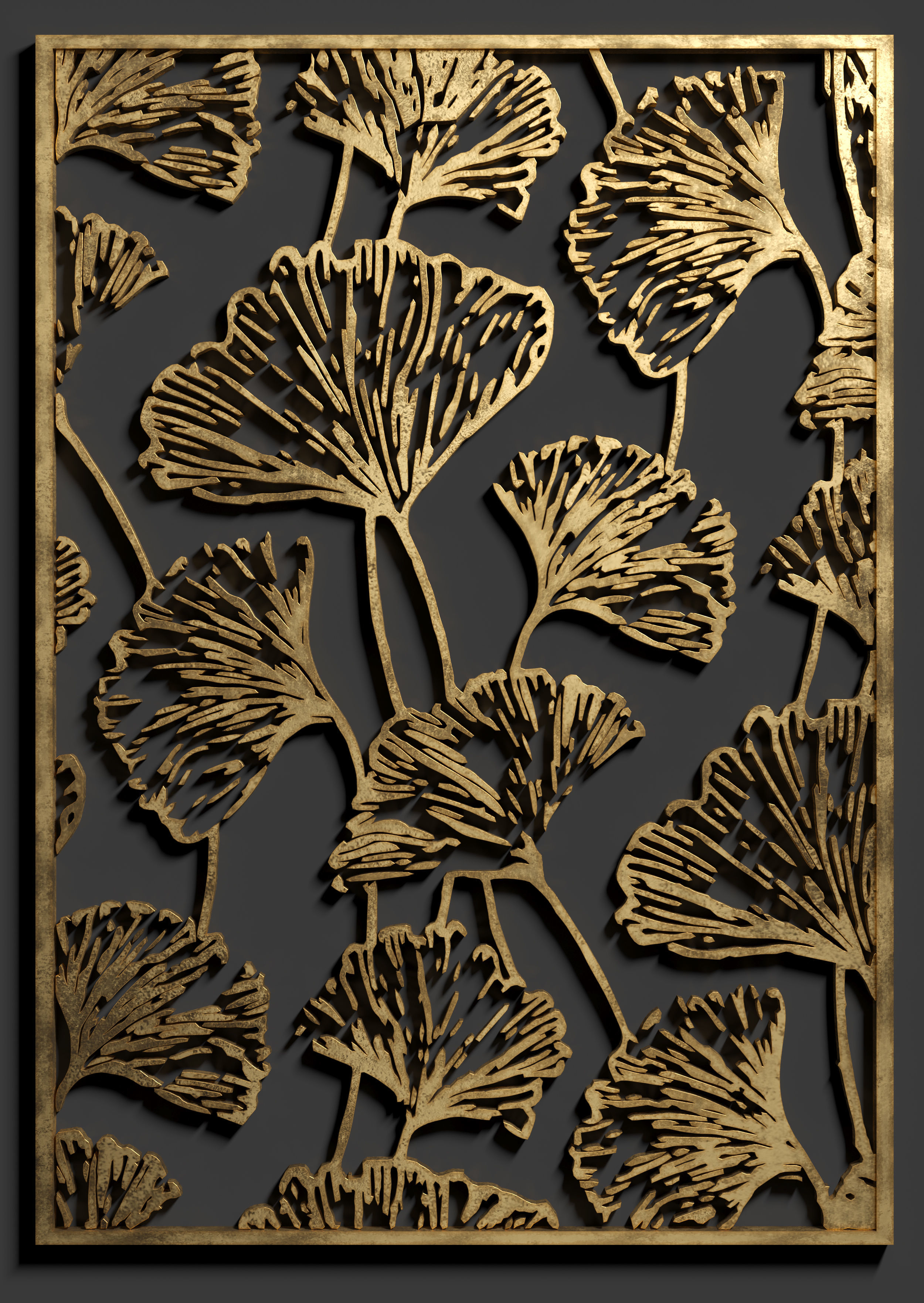Decorative Panel 3D model_5